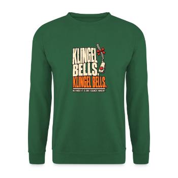 Klingel Bells Pflege Nachtdienst - Unisex Pullover - Grün - Vorne