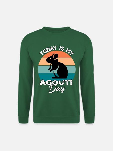 Aguti Agouti - Unisex Pullover - Grün