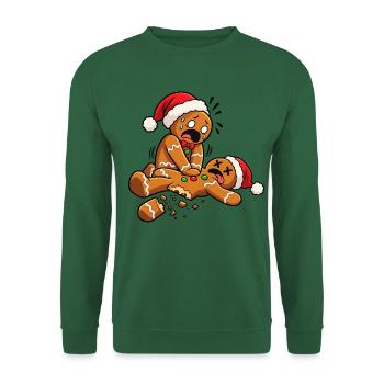 Lebkuchen Reanimation - Weihnachten - Unisex Pullover - Grün - Vorne