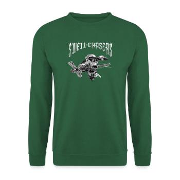 Skull_Swell_Chasers - Unisex Pullover - Grün - Vorne