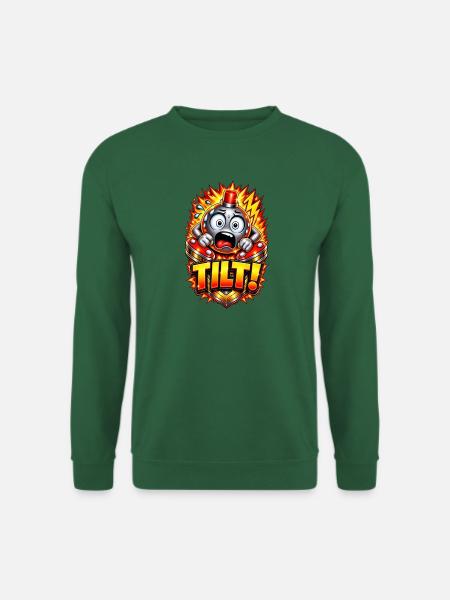 Tilt! Pinball Multiball - Unisex Pullover - Grün