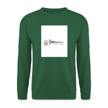 Alpine Vibes Kabelbahn Logo - Unisex Pullover - Grün - Vorne