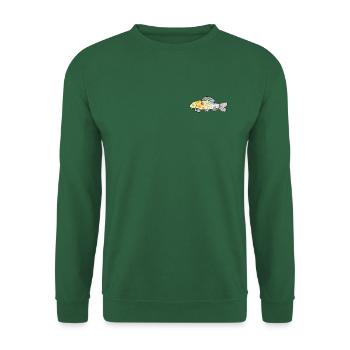 Koi-BogenBunter Spritzer - Unisex Pullover - Grün - Vorne
