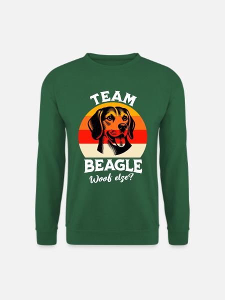 Team Beagle - Unisex Pullover - Grün