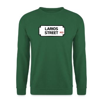 Lariosstraße - Unisex Pullover - Grün - Vorne