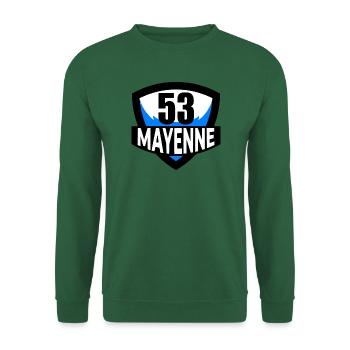 53 Mayenne - Unisex Pullover - Grün - Vorne
