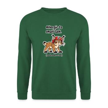 Allergisch gegen Smalltalk Finnland - Unisex Pullover - Grün - Vorne