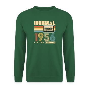 70. Geburtstag, 70 Jahre - Unisex Pullover - Grün - Vorne