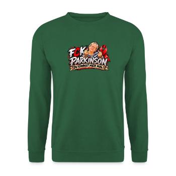 Kämpferischer Mut Ausdruck - Unisex Pullover - Grün - Vorne