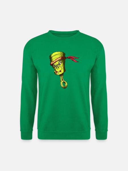 GROMPY GROMSPiRACY - Unisex Pullover - Kelly Green
