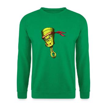 GROMPY GROMSPiRACY - Unisex Pullover - Kelly Green - Vorne