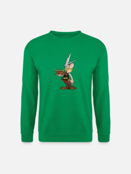 Asterix Präsentiert Den Goldenen Lorbeer - Unisex Pullover - Kelly Green