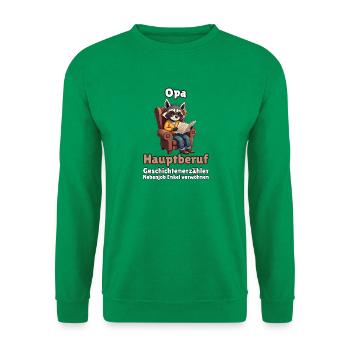 Opa - Unisex Pullover - Kelly Green - Vorne