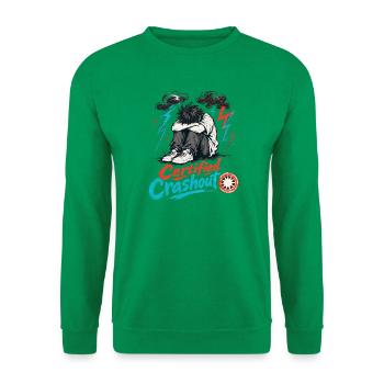Certified Crashout Sturmruhe - Unisex Pullover - Kelly Green - Vorne