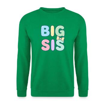 große Schwester - Unisex Pullover - Kelly Green - Vorne