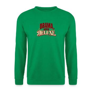 Drama aber Deluxe - Unisex Pullover - Kelly Green - Vorne