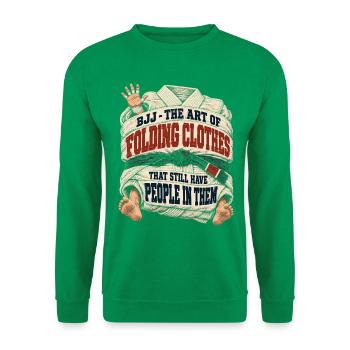 Brazilian Jiu Jitsu BJJ - Unisex Pullover - Kelly Green - Vorne