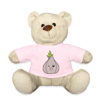 Geburt Baby Geburt 2026 Geschenk  - Teddy - Hellrosa - Vorne