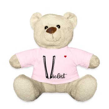 Love Violist - Teddy - Hellrosa - Vorne