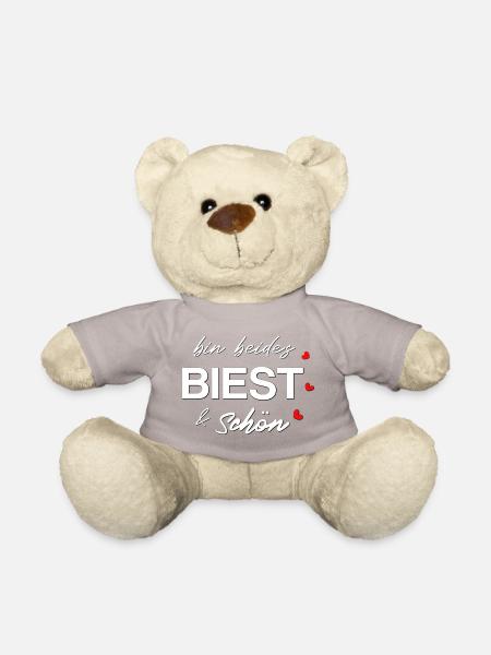 Biest schön und Biest - Teddy - Taupe