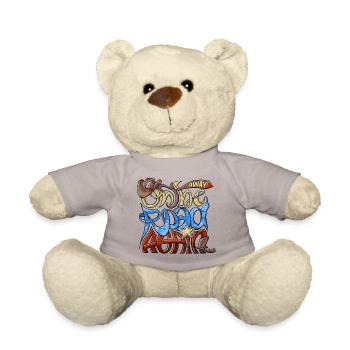 Wieder unterwegs - Wieder unterwegs - Kleidung, Geschenke - Teddy - Taupe - Vorne