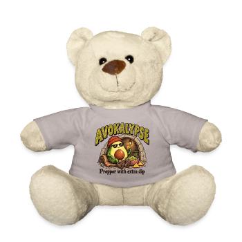 Avocado Apocalypse Prepper Guacamole Food Art - Teddy - Taupe - Vorne