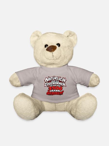 Natürlich Zugenommen: 3500 Gramm Gewogen - Teddy - Taupe