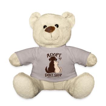 Adopt Don’t Shop Dog & Cat - Teddy - Taupe - Vorne