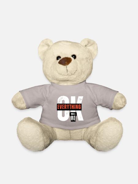 Alles wird gut werden - Teddy - Taupe