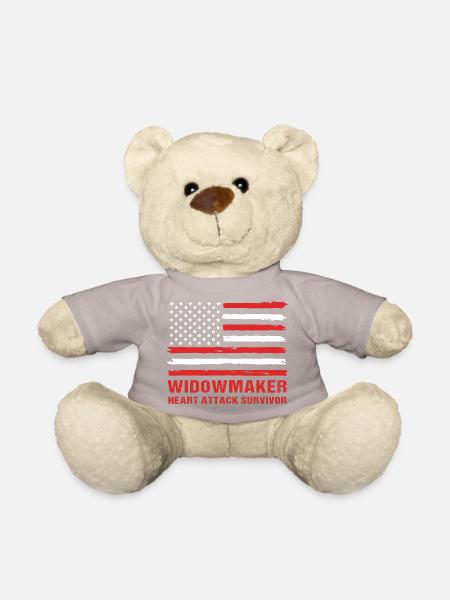 Herzinfarkt - Teddy - Taupe