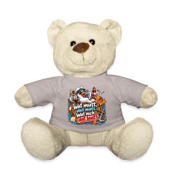 Wat mutt, datt mutt Nautik Clipart - Teddy - Taupe - Vorne