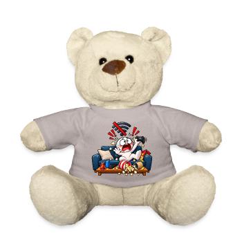 Kein WLAN – Gamer im Panikmodus! - Teddy - Taupe - Vorne