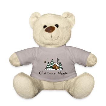 Christmas Magic – Winterliches Weihnachtshaus - Teddy - Taupe - Vorne