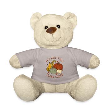 Es ist Herbst, danke dem Kalebass, lustiges Herbstwortspiel. - Teddy - Taupe - Vorne