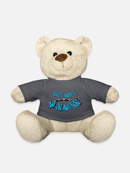 Geh doch wandern - Teddy - Anthrazit