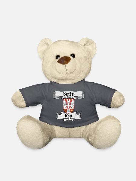 Serbe von Geburt an. Rom aus Gottes Gnaden. - Teddy - Anthrazit