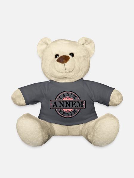 Mutter Anne Canim annem benim/ türkisch - Teddy - Anthrazit