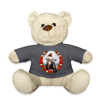Motorrad Jesus - Teddy - Anthrazit - Vorne