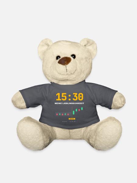 15:30 Meine Lieblingsuhrzeit – Trader Shirt - Teddy - Anthrazit