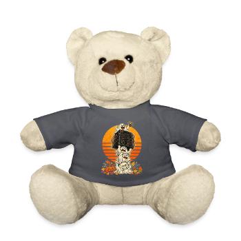 Halloween Geister-Lasttest für IT-Engineers - Teddy - Anthrazit - Vorne