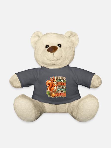 Eichhörnchen – An sich arbeiten - Teddy - Anthrazit