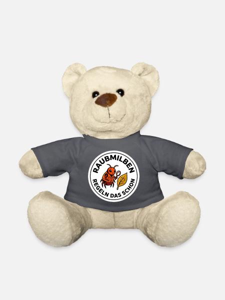 Raubmilben Regeln Das Schon Nützlinge - Teddy - Anthrazit