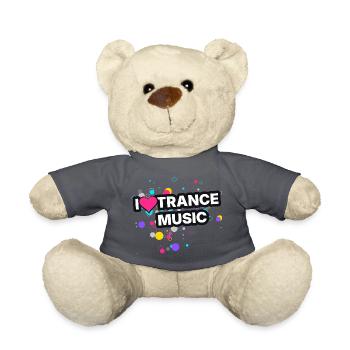 I Love Trance Music - Colour Splash - Teddy - Anthrazit - Vorne