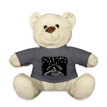 Solutions – Dreamy Girl on Earth Under the Stars - Teddy - Anthrazit - Vorne