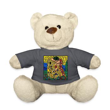 Kiss of Color Mosaik - Teddy - Anthrazit - Vorne
