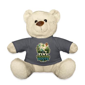 TINY TREASURE ROUTE - Teddy - Anthrazit - Vorne