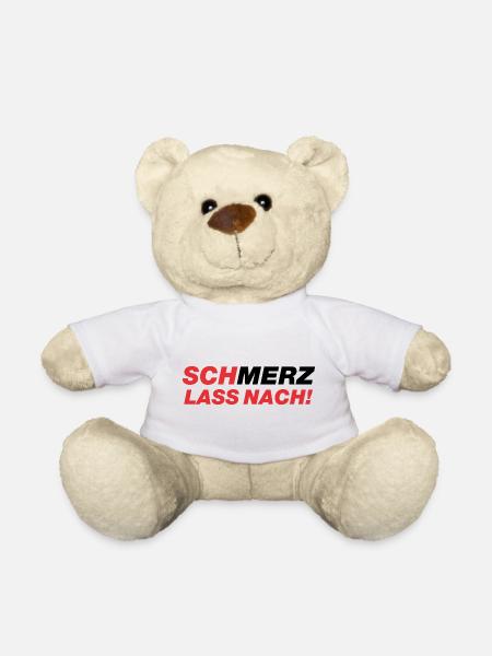 SchMerz lass nach - nein zu Merz - Teddy - Weiß
