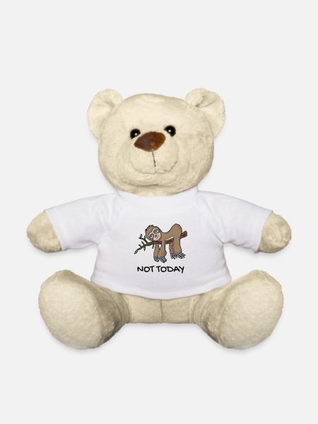 Faultier - Teddy - Weiß