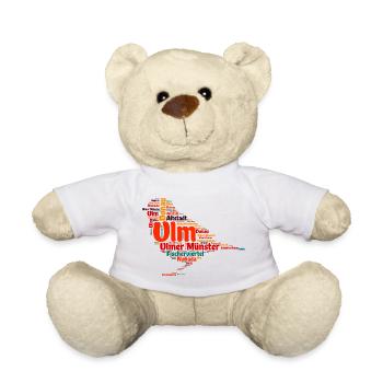 Ulmer Spatz - Teddy - Weiß - Vorne