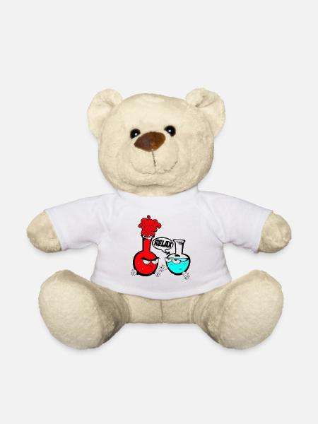 Chemie - Teddy - Weiß